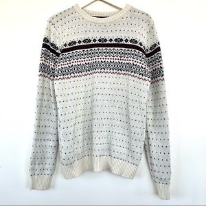 Men's Cedarwood State Knit Patterned Christmas Sweater